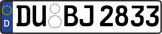 DU-BJ2833