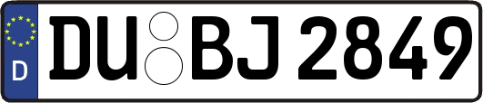 DU-BJ2849