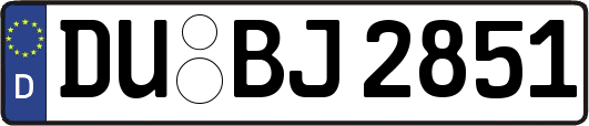 DU-BJ2851
