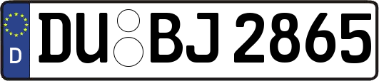DU-BJ2865