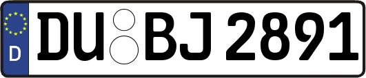 DU-BJ2891