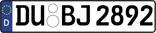 DU-BJ2892