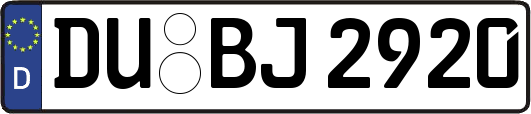DU-BJ2920