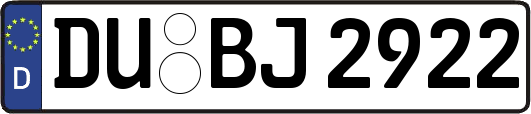 DU-BJ2922