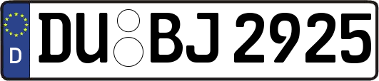 DU-BJ2925