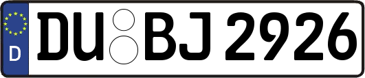 DU-BJ2926