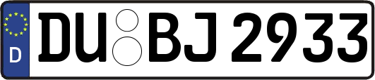 DU-BJ2933