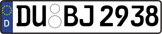 DU-BJ2938