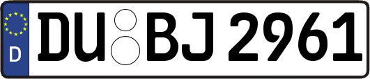 DU-BJ2961