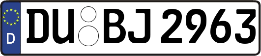 DU-BJ2963