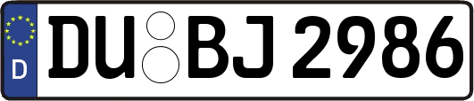 DU-BJ2986