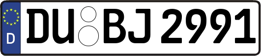 DU-BJ2991