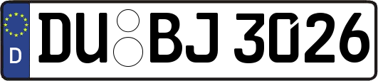 DU-BJ3026