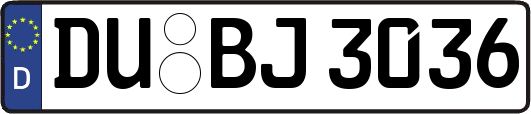 DU-BJ3036