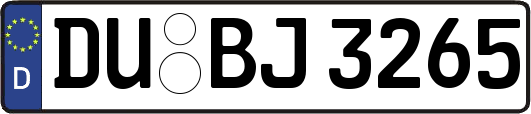 DU-BJ3265