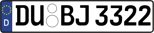 DU-BJ3322