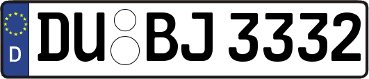 DU-BJ3332