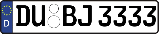 DU-BJ3333