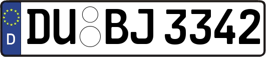 DU-BJ3342