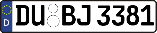 DU-BJ3381