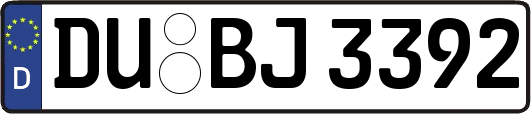 DU-BJ3392