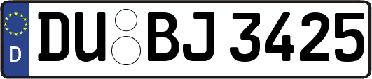 DU-BJ3425