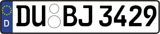 DU-BJ3429