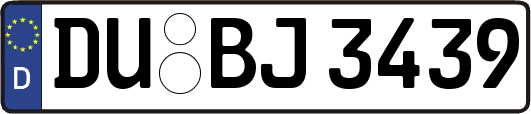 DU-BJ3439