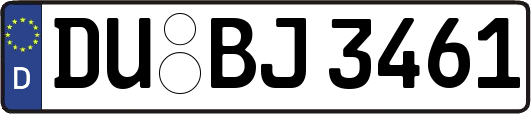 DU-BJ3461