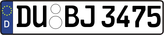 DU-BJ3475
