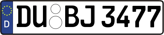 DU-BJ3477