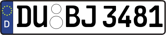 DU-BJ3481