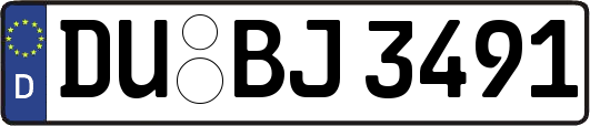 DU-BJ3491