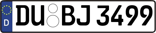 DU-BJ3499