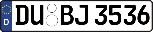 DU-BJ3536
