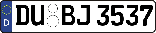 DU-BJ3537