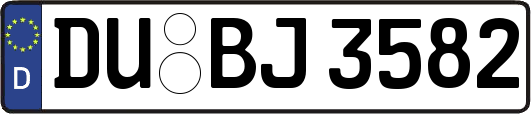 DU-BJ3582