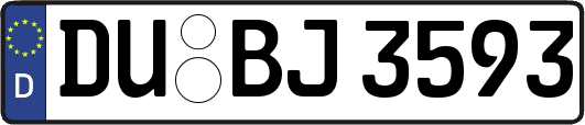 DU-BJ3593