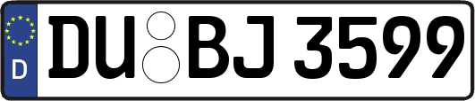 DU-BJ3599