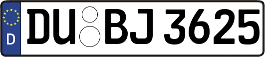 DU-BJ3625