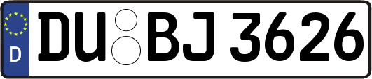 DU-BJ3626