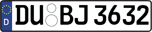 DU-BJ3632