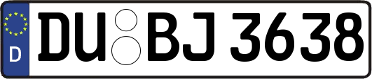 DU-BJ3638