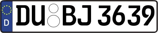 DU-BJ3639