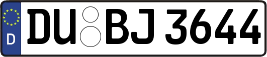 DU-BJ3644