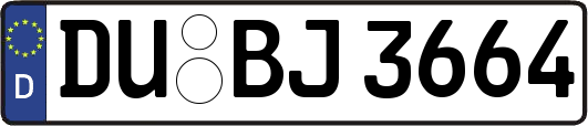 DU-BJ3664