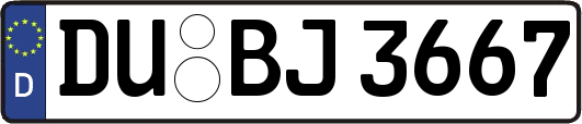DU-BJ3667