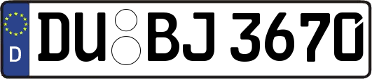 DU-BJ3670