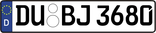 DU-BJ3680
