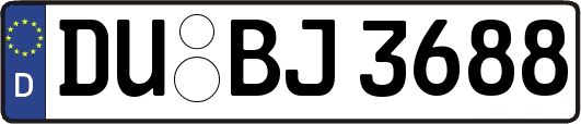 DU-BJ3688